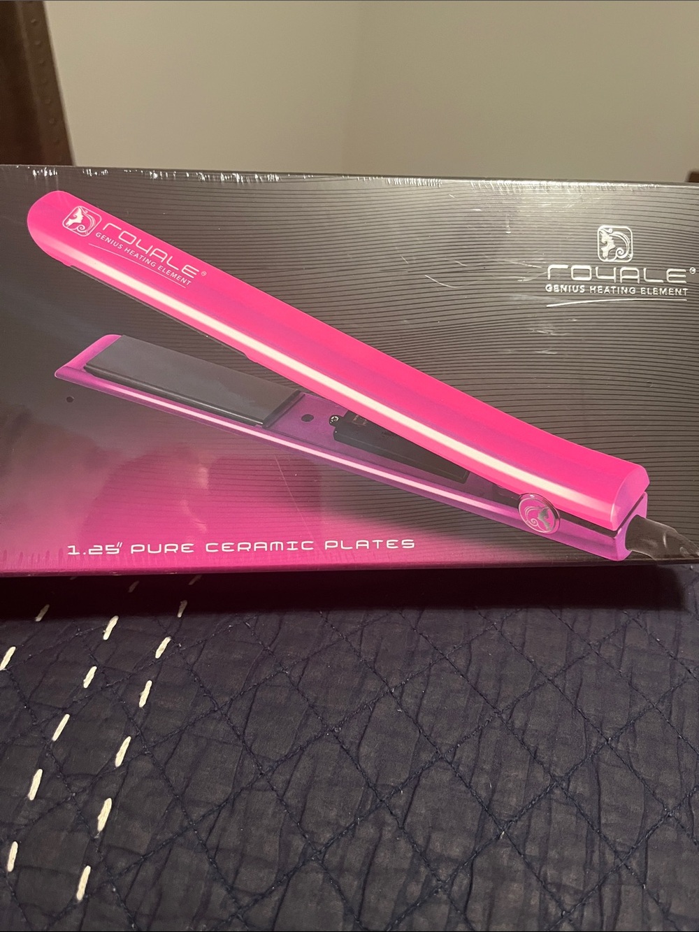 Royale Pink 1.25" Ceramic Flat Iron